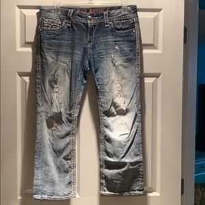 Rock revival crop pants